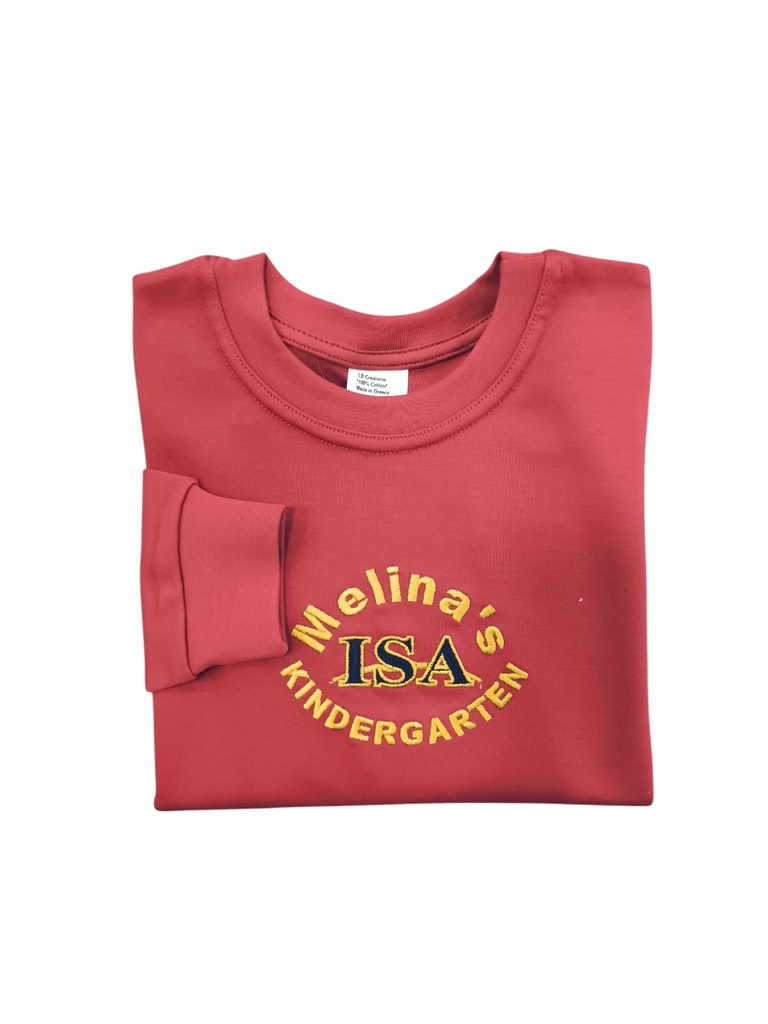 Maroon Long-Sleeve T-shirt