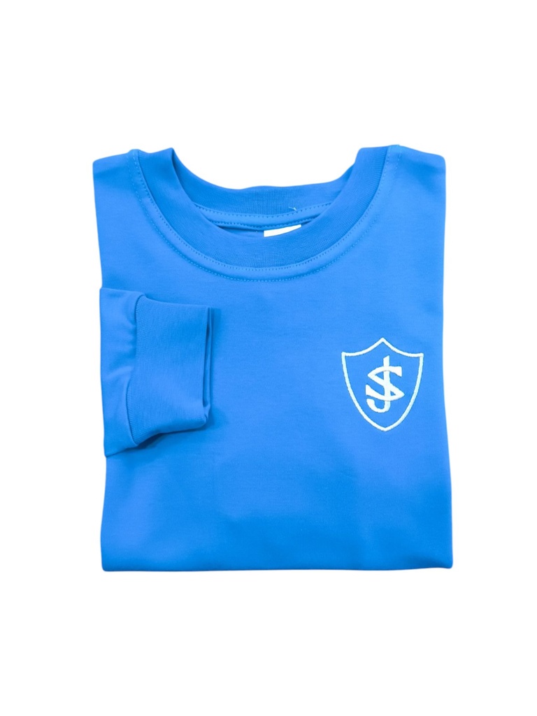 Turquoise Long-Sleeve T-Shirt