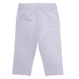 White Capri Leggings