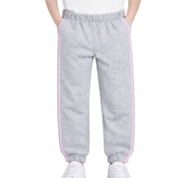 Girls' Jogging Pants with Pink Details 